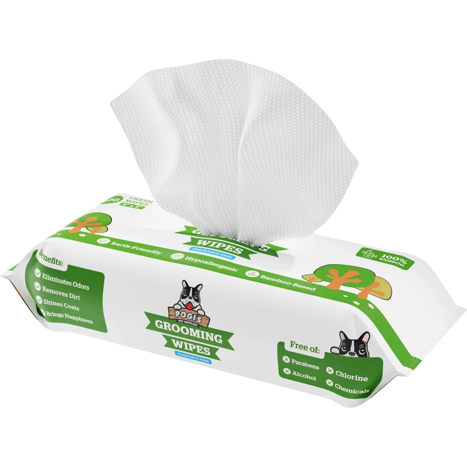 Pogi's Pet Supplies Deodorizing Wipes For Dogs & Cats 2 Pogi's Pet Supplies Deodorizing Wipes For Dogs & Cats - Image 2