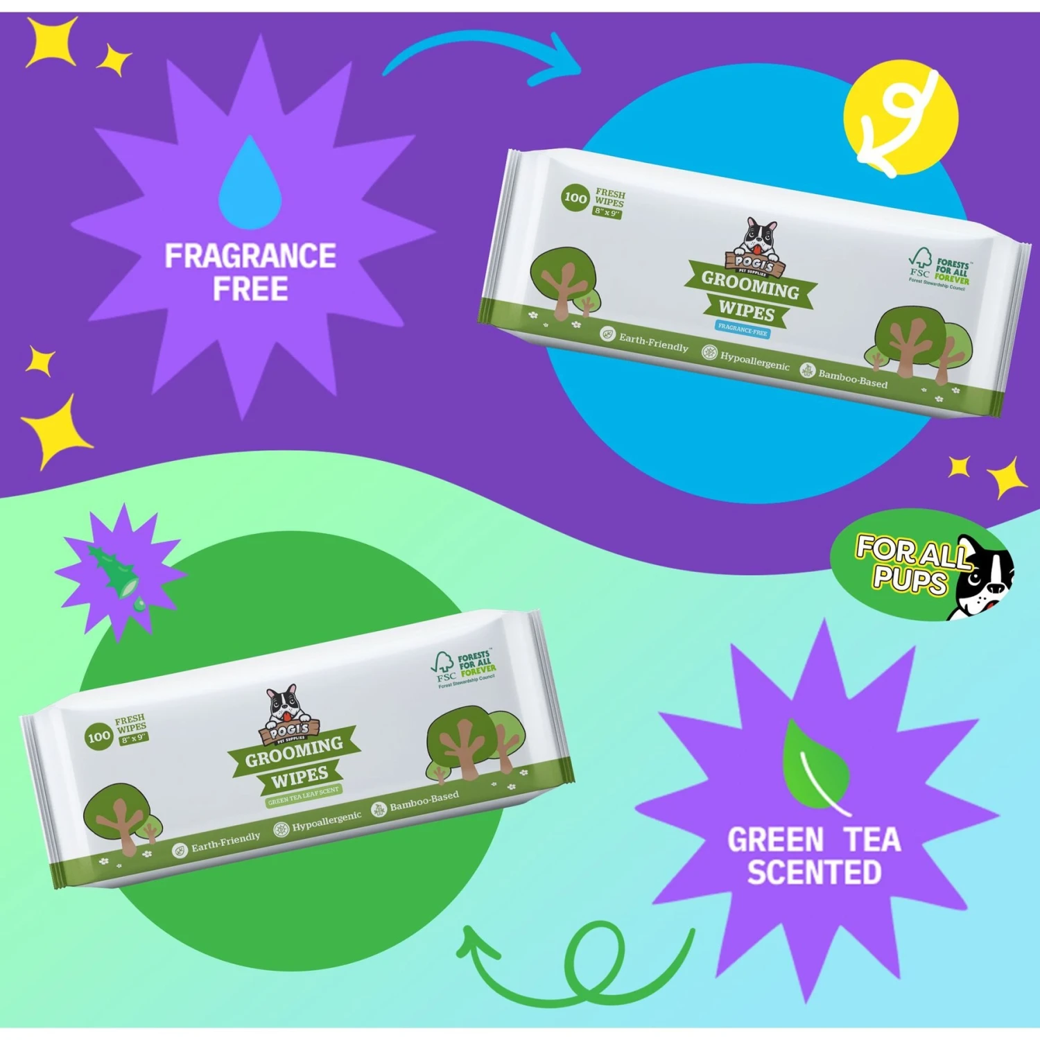 Pogi's Pet Supplies Deodorizing Wipes For Dogs & Cats 7 Pogi's Pet Supplies Deodorizing Wipes For Dogs & Cats - Image 7