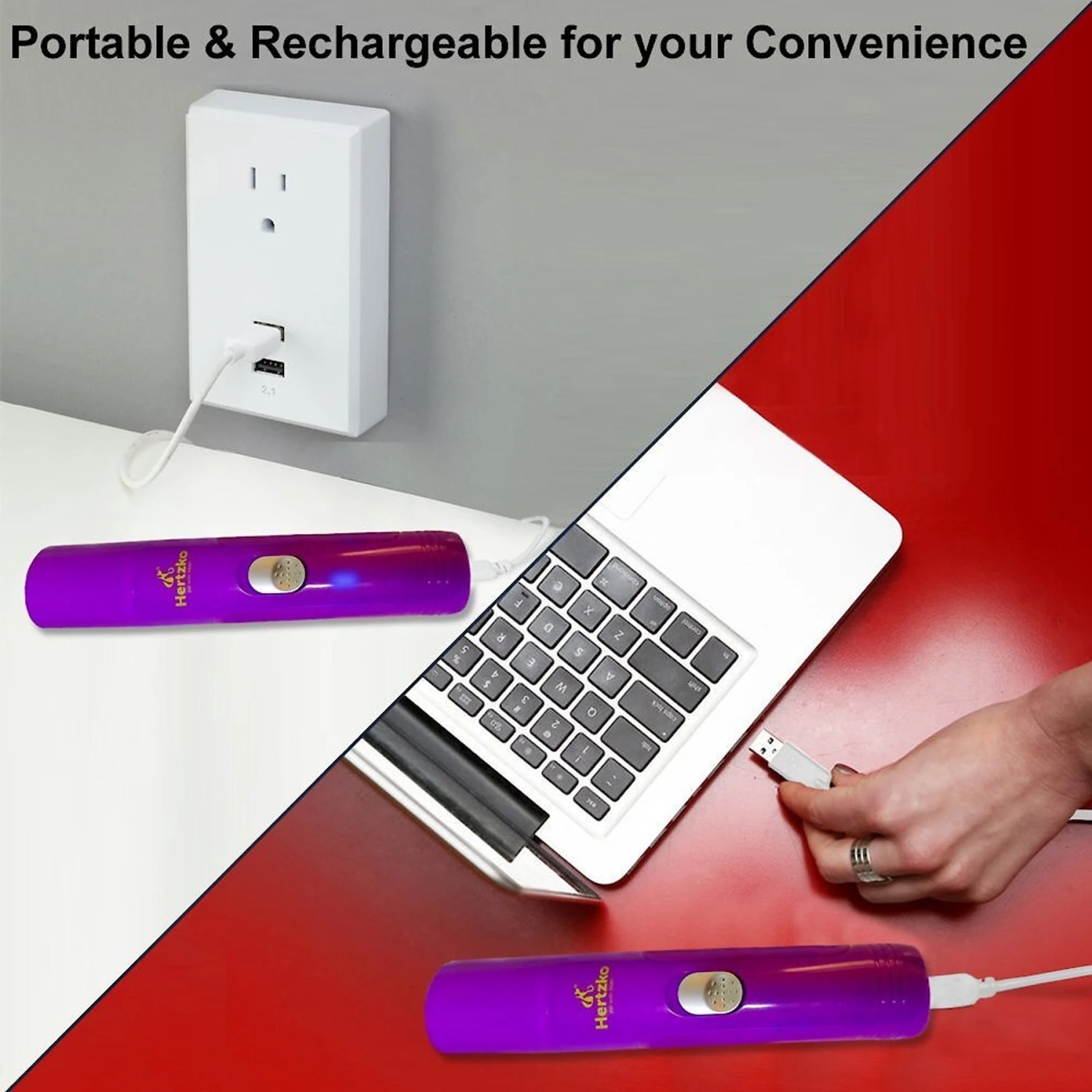 Hertzko Electronic Dog & Cat Nail Grinder With USB Charger 3 Hertzko Electronic Dog & Cat Nail Grinder With USB Charger - Image 3