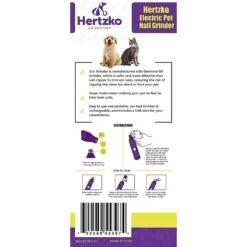 Hertzko Electronic Dog & Cat Nail Grinder With USB Charger 13 Hertzko Electronic Dog & Cat Nail Grinder With USB Charger -Pet Wellness 110136 PT6. AC SS1800 V1508790423