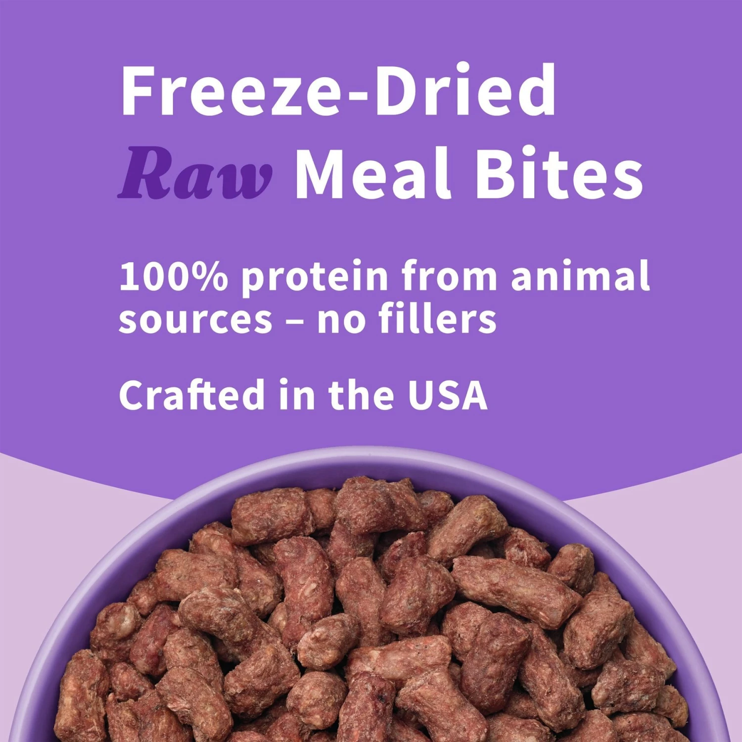 Halo Meal Bites Beef Recipe Raw Freeze-Dried Dog Food 3 Halo Meal Bites Beef Recipe Raw Freeze-Dried Dog Food - Image 3