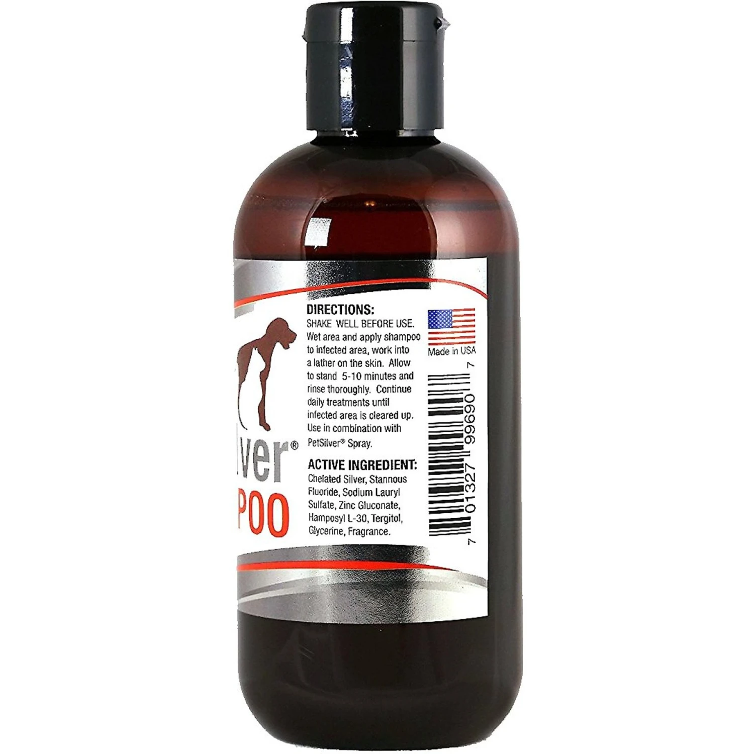 PetSilver Antimicrobial Dog & Cat Shampoo 2 PetSilver Antimicrobial Dog & Cat Shampoo - Image 2