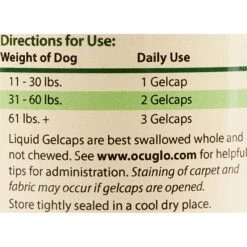 Animal Necessity Ocu-GLO Vision Supplement For Medium & Large Dogs -Pet Wellness 111433 PT4. AC SS1800 V1498858182