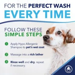 TropiClean OxyMed Hypo-Allergenic Oatmeal Dog & Cat Shampoo -Pet Wellness 111571 PT8. AC SS1800 V1663603183