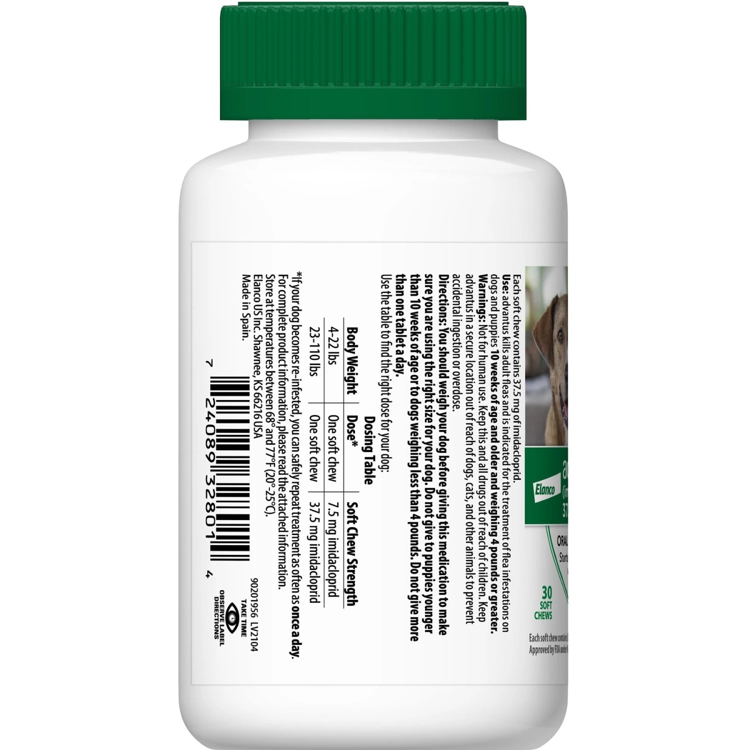 Advantus Flea Oral Treatment For Dogs, 23-110 Lbs 2 Advantus Flea Oral Treatment For Dogs, 23-110 Lbs - Image 2