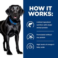 Hill's Prescription Diet D/d Skin/Food Sensitivities Potato & Salmon Recipe Dry Dog Food -Pet Wellness 113450 PT5. AC SS1800 V1646170032