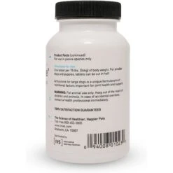International Veterinary Sciences Arthramine Healthy Joints & Bones Glucosamine Dog Supplement, Large -Pet Wellness 113542 PT1. AC SS1800 V1488496596