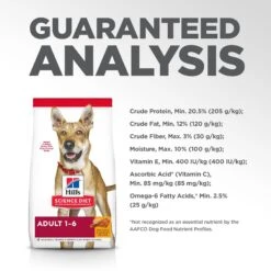 Hill's Science Diet Adult Chicken & Barley Recipe Dry Dog Food 17 Hill's Science Diet Adult Chicken & Barley Recipe Dry Dog Food -Pet Wellness 114164 PT8. AC SS1800 V1598539883