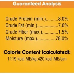 Pedigree Chopped Ground Dinner Filet Mignon & Bacon Flavor Adult Canned Wet Dog Food -Pet Wellness 114328 PT7. AC SS1800 V1657655271