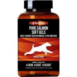 Best Paw Nutrition Wild Salmon Medium & Large Dog Soft Gels