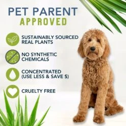 4-Legger Organic, Hypo-Allergenic, Lemongrass & Aloe Dog Shampoo -Pet Wellness 114584 PT6. AC SS1800 V1696281011