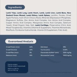 ZIWI Peak Tripe & Lamb Grain-Free Air-Dried Dog Food 9 ZIWI Peak Tripe & Lamb Grain-Free Air-Dried Dog Food -Pet Wellness 114588 PT2. AC SS1800 V1703277229