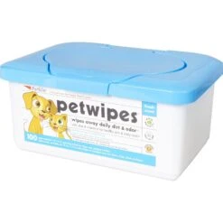 Petkin Petwipes Fresh Scent Dog & Cat Wipes -Pet Wellness 115304 PT4. AC SS1800 V1543860418