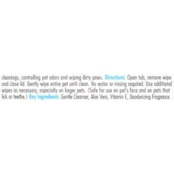 Petkin Petwipes Fresh Scent Dog & Cat Wipes -Pet Wellness 115304 PT5. AC SS1800 V1543860559