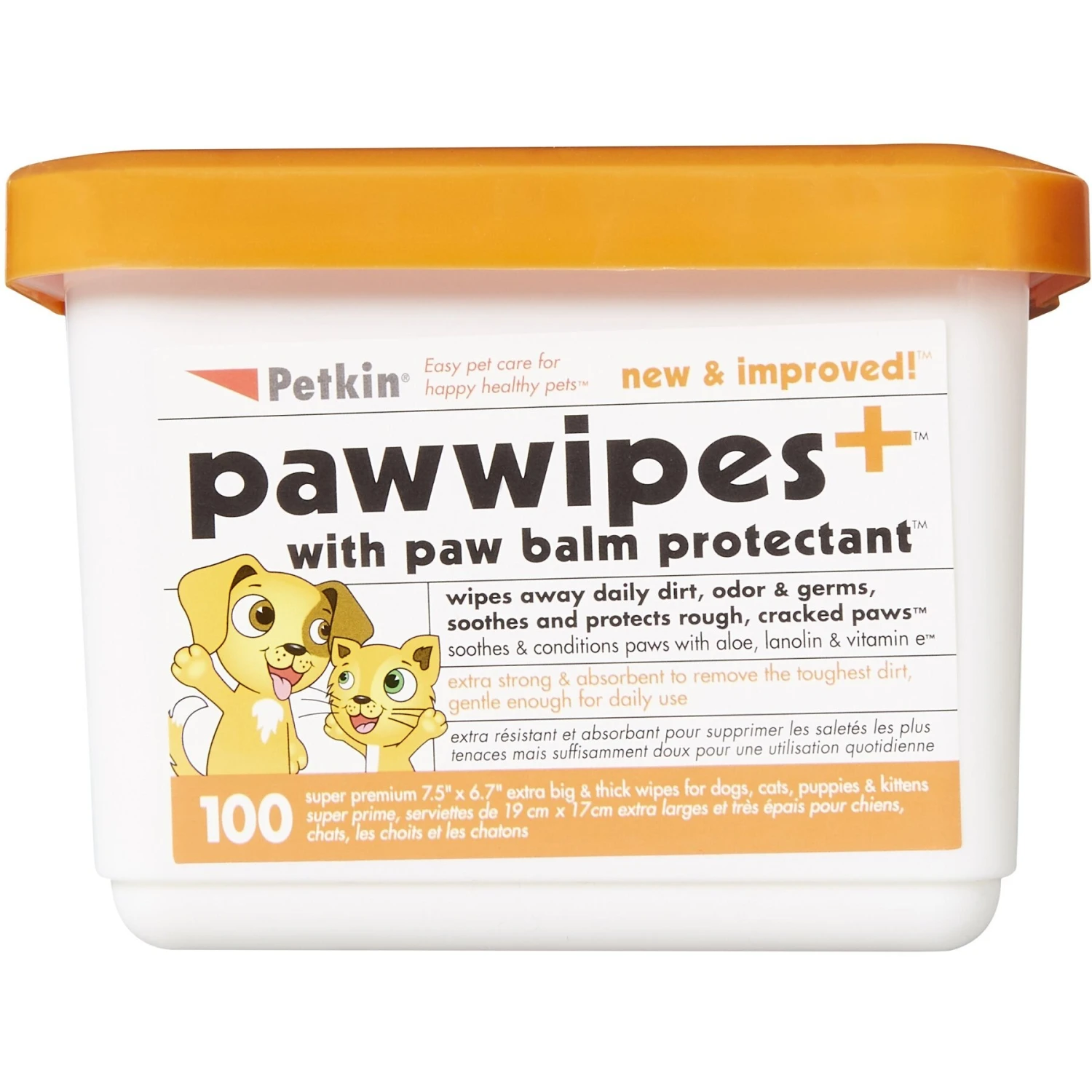 Petkin Dog & Cat Paw Wipes 6 Petkin Dog & Cat Paw Wipes - Image 6