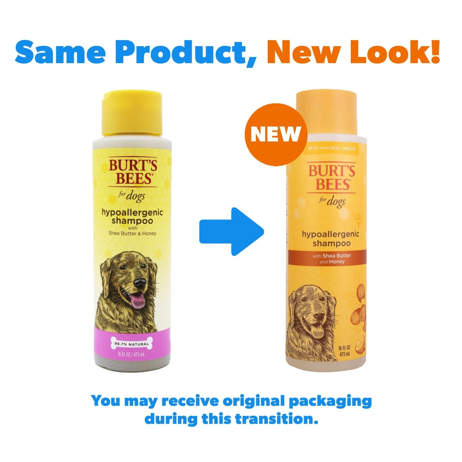 Burt's Bees Hypoallergenic Dog Shampoo, 16-oz Bottle 2 Burt's Bees Hypoallergenic Dog Shampoo, 16-oz Bottle - Image 2