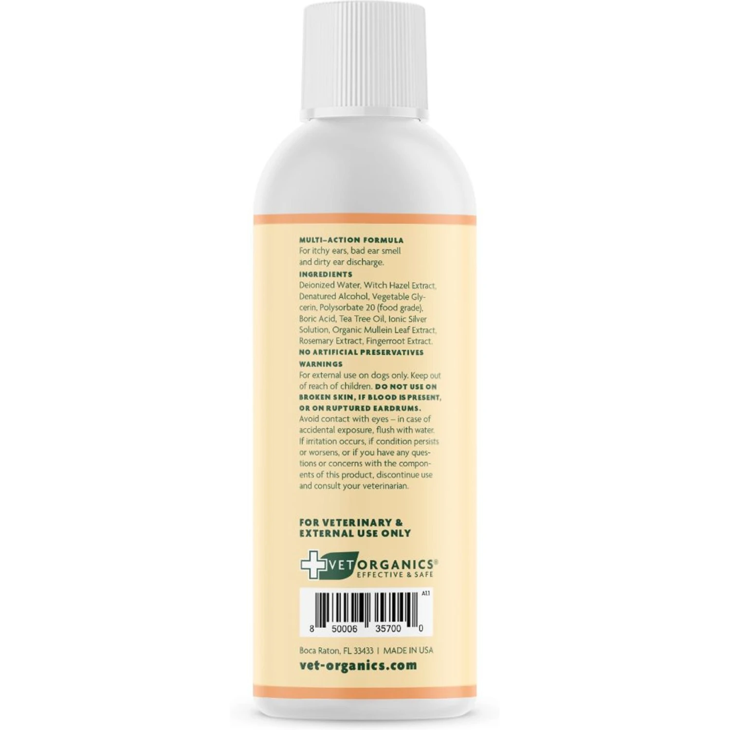 Vet Organics EcoEars Dog Ear Cleaner 2 Vet Organics EcoEars Dog Ear Cleaner - Image 2