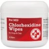 Pet MD Chlorhexidine Antiseptic Wipes For Dogs & Cats