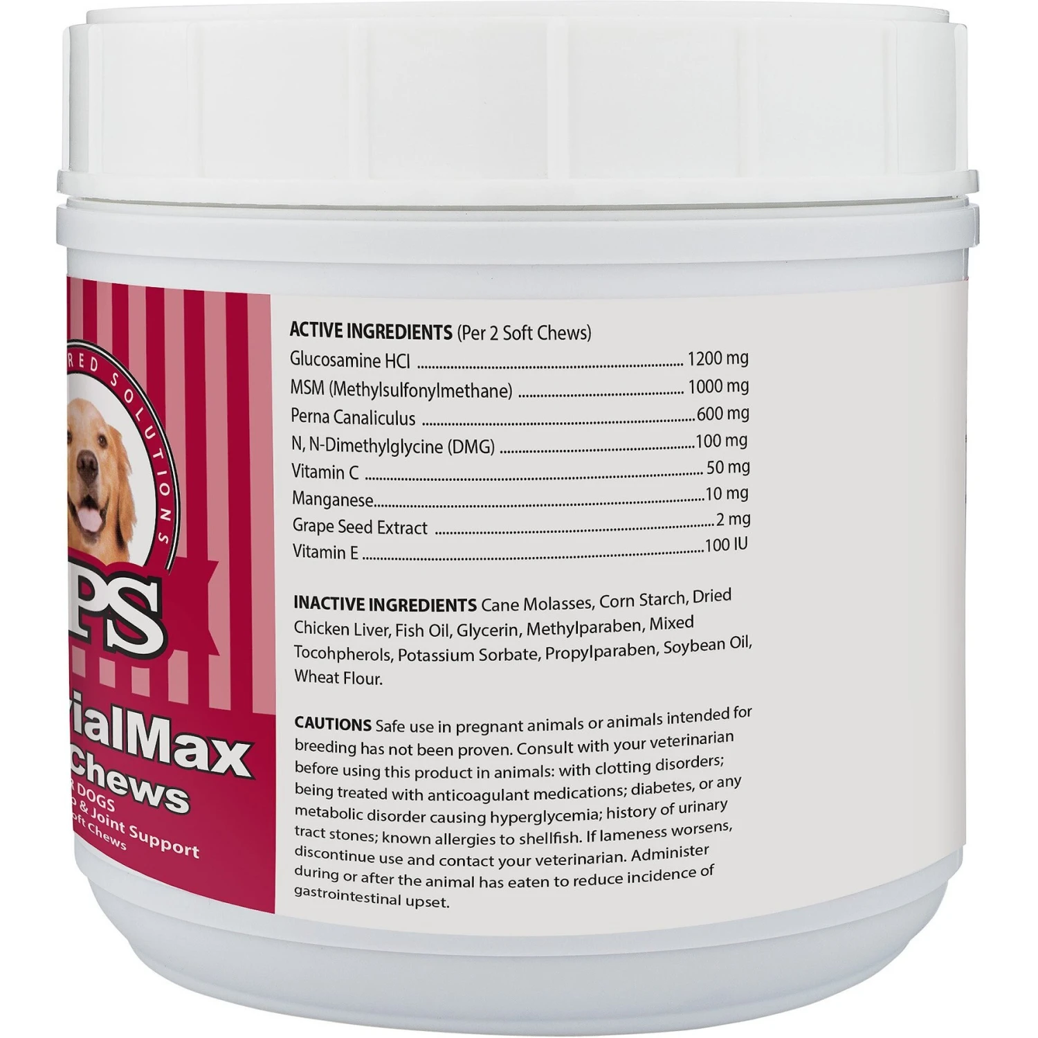 VPS SynovialMax Hip & Joint Support Soft Chew Dog Supplement 2 VPS SynovialMax Hip & Joint Support Soft Chew Dog Supplement - Image 2