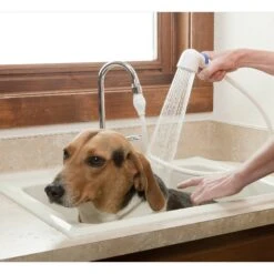 Rinse Ace 3-Way Faucet Sprayer Dog Grooming Tool -Pet Wellness 120729 PT4. AC SS1800 V1492808917