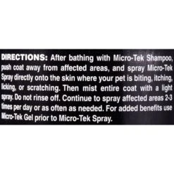 EQyss Grooming Products Micro-Tek Dog & Cat Spray, 16-oz Bottle -Pet Wellness 121794 PT5. AC SS1800 V1543876968