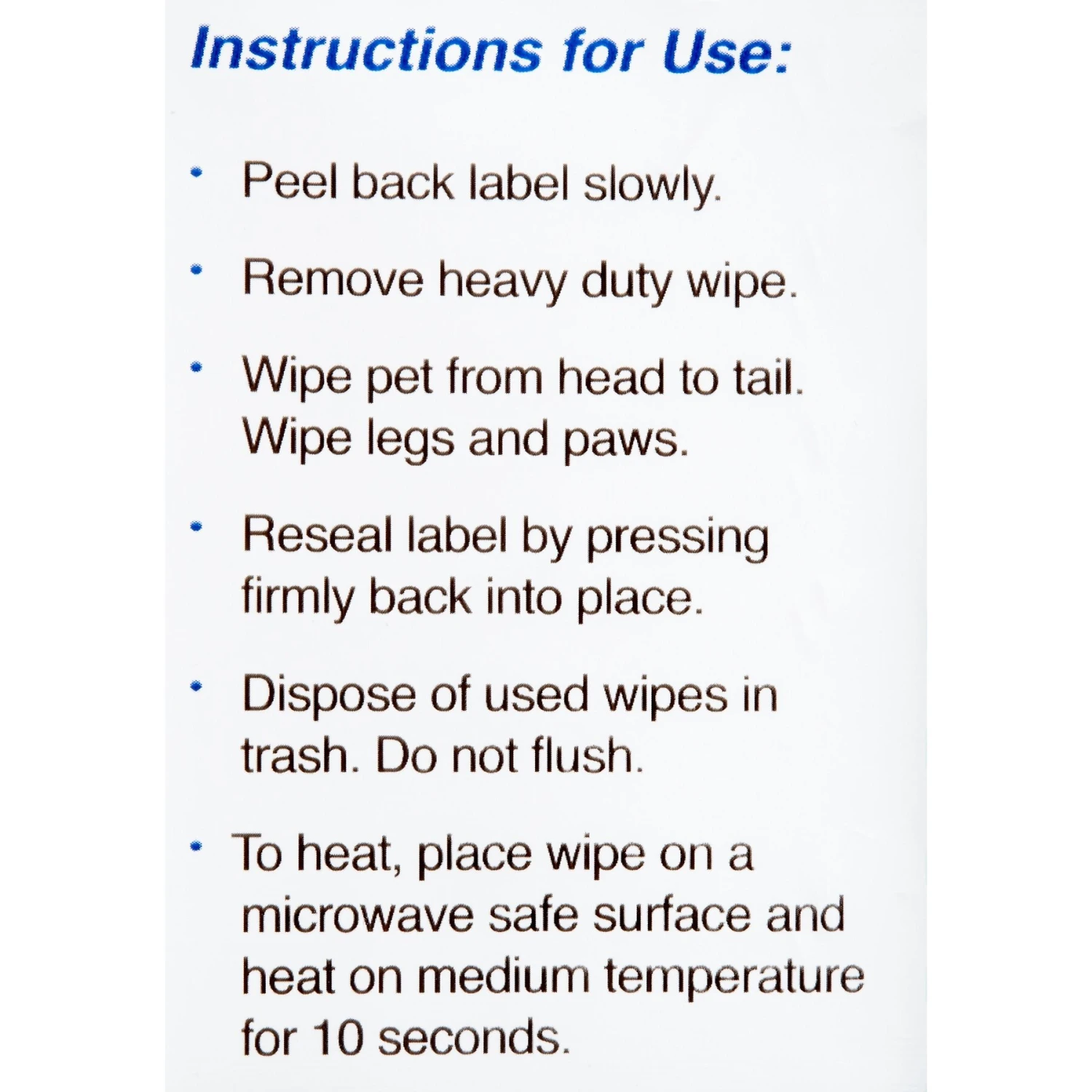 International Veterinary Sciences Quick Bath Large Breed Dog Wipes 4 International Veterinary Sciences Quick Bath Large Breed Dog Wipes - Image 4