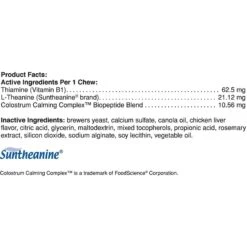 Pet Naturals Calming Dog Chews For Medium & Large Dogs -Pet Wellness 122639 PT3. AC SS1800 V1493763115