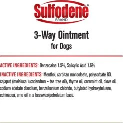 Sulfodene 3-Way Ointment For Dogs -Pet Wellness 122977 PT7. AC SS1800 V1627945044