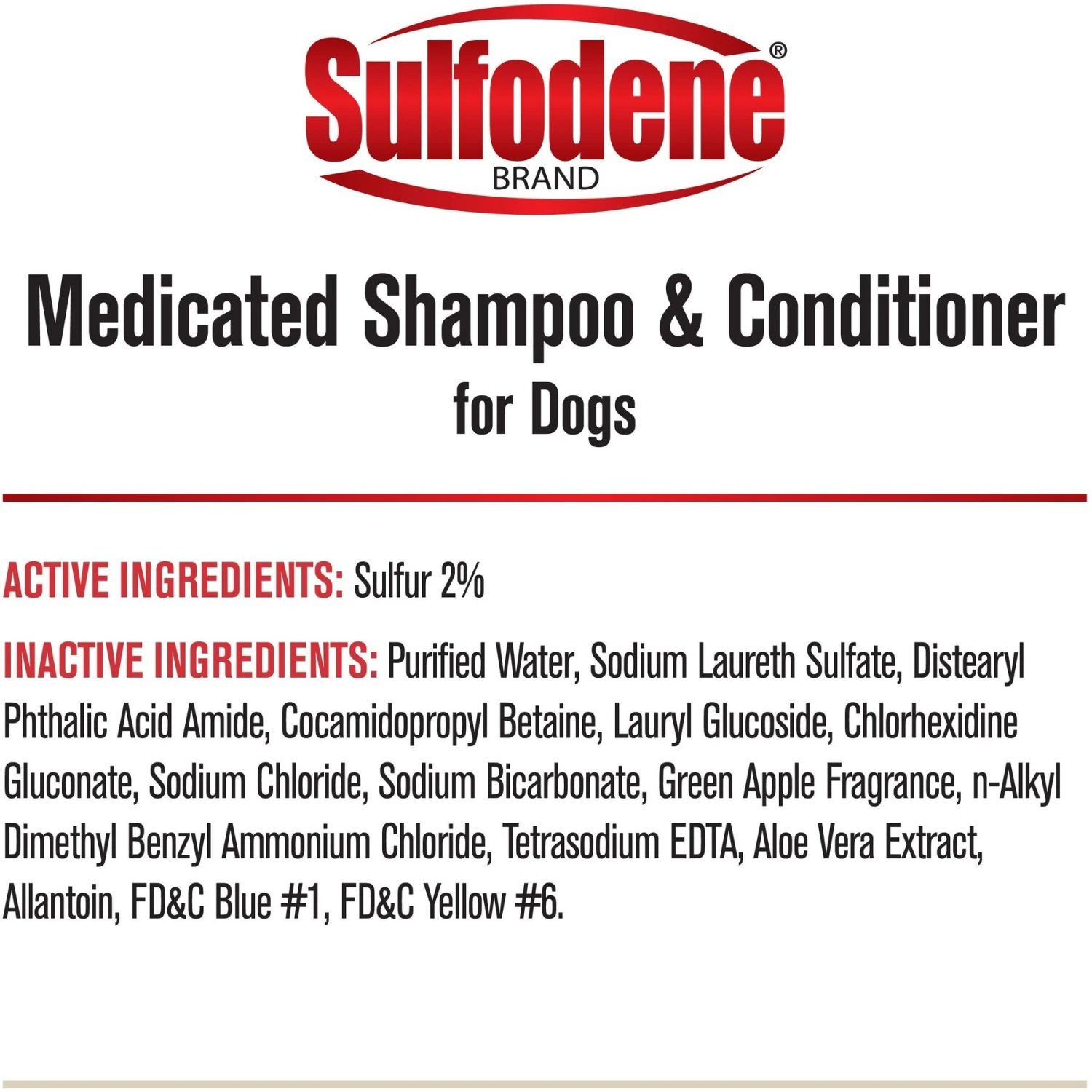 Sulfodene Medicated Dog Shampoo & Conditioner 7 Sulfodene Medicated Dog Shampoo & Conditioner - Image 7