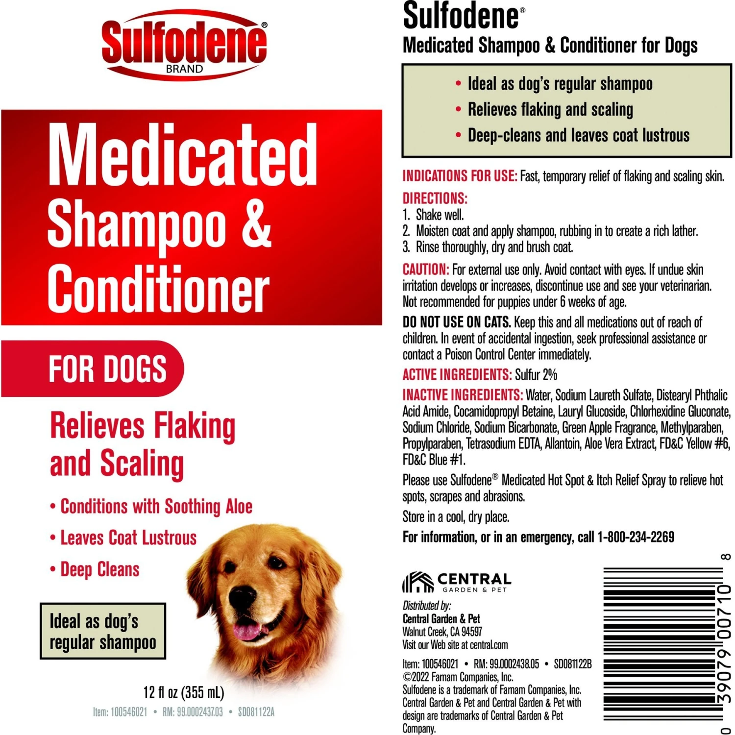 Sulfodene Medicated Dog Shampoo & Conditioner 9 Sulfodene Medicated Dog Shampoo & Conditioner - Image 9