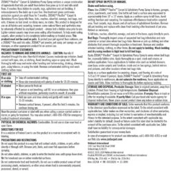 Zodiac Carpet & Upholstery Flea & Tick Spray -Pet Wellness 123069 PT2. AC SS1800 V1679080916