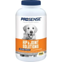 Pro-Sense Hip & Joint Solutions Advanced Strength Chewable Tablets Joint Supplement For Dogs
