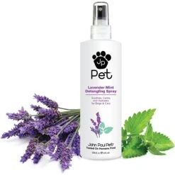 John Paul Pet Lavender Mint Dog & Cat Detangling Spray 5 John Paul Pet Lavender Mint Dog & Cat Detangling Spray -Pet Wellness 124055 PT2. AC SS1800 V1496171486