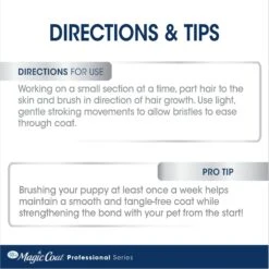 Four Paws Magic Coat Professional Series Gentle Slicker Brush -Pet Wellness 124546 PT2. AC SS1800 V1691673831