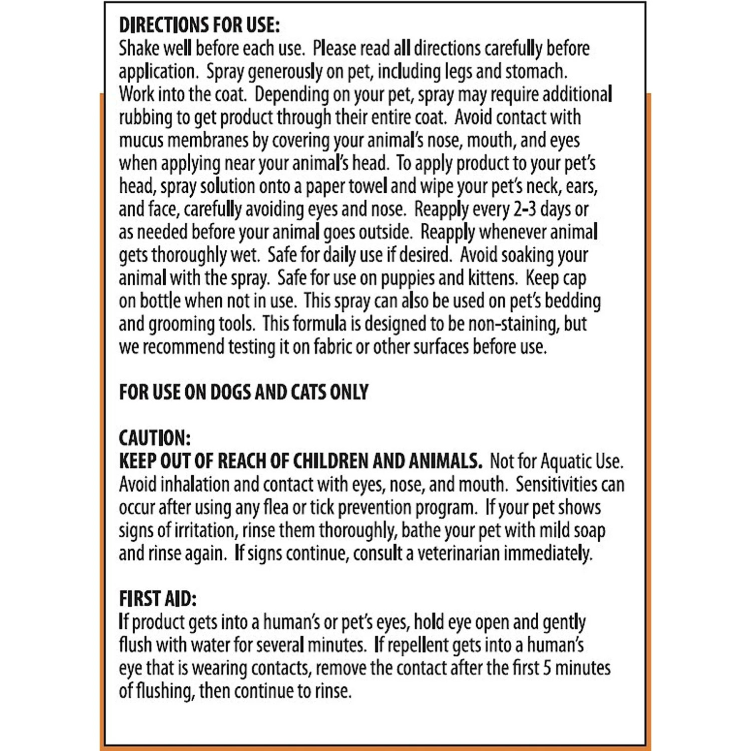 Dr. Mercola Flea & Tick Defense Spray For Dogs & Cats 2 Dr. Mercola Flea & Tick Defense Spray For Dogs & Cats - Image 2