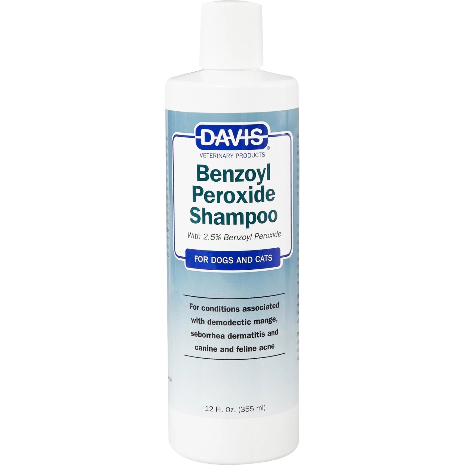 Davis Benzoyl Peroxide Dog & Cat Shampoo 1 Davis Benzoyl Peroxide Dog & Cat Shampoo