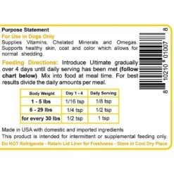 Nature's Farmacy Dogzymes Ultimate Dog Supplement -Pet Wellness 126424 PT8. AC SS1800 V1569253336