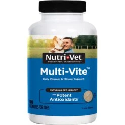 Nutri-Vet Multi-Vite Chewable Tablets Multivitamin For Dogs