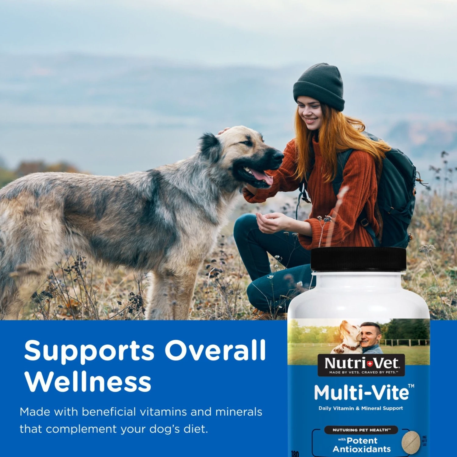 Nutri-Vet Multi-Vite Chewable Tablets Multivitamin For Dogs 3 Nutri-Vet Multi-Vite Chewable Tablets Multivitamin For Dogs - Image 3