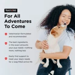 Nutri-Vet Multi-Vite Chewable Tablets Multivitamin For Dogs 16 Nutri-Vet Multi-Vite Chewable Tablets Multivitamin For Dogs -Pet Wellness 126861 PT7. AC SS1800 V1657655410