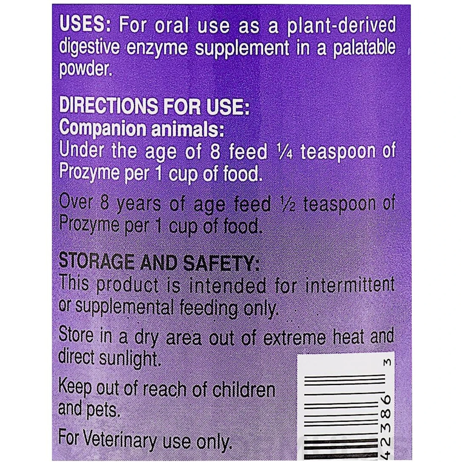 PRN Pharmacal Prozyme Powder Supplement For Dog & Cats 5 PRN Pharmacal Prozyme Powder Supplement For Dog & Cats - Image 5