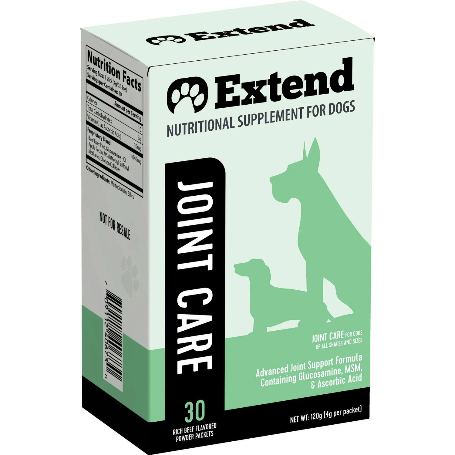 Extend Joint Care Nutritional Dog Supplements, 30 Count 1 Extend Joint Care Nutritional Dog Supplements, 30 Count