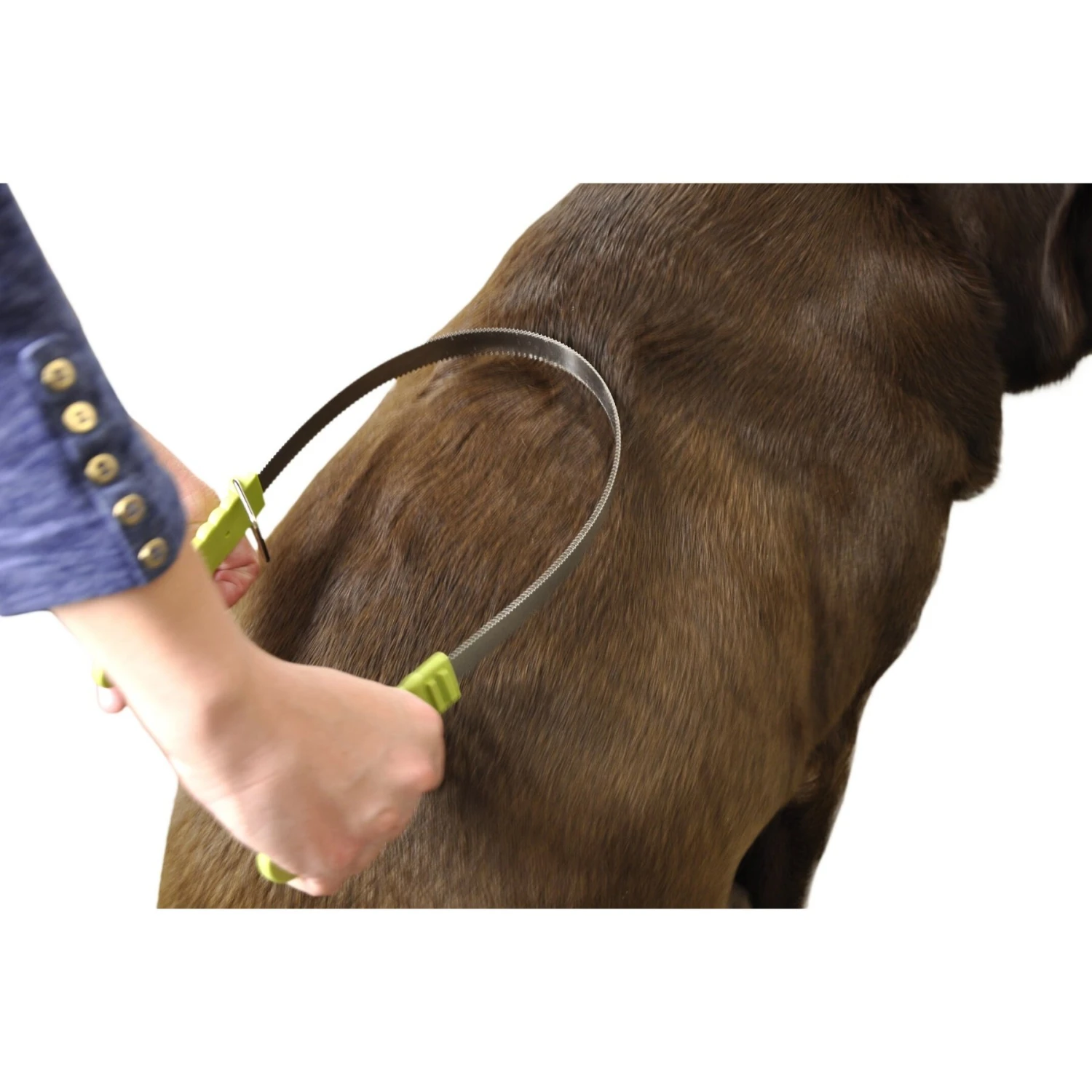 Safari Dual-Sided Shedding Blade Dog Grooming Tool 3 Safari Dual-Sided Shedding Blade Dog Grooming Tool - Image 3