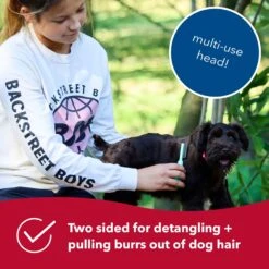 Li'l Pals Double-Sided Dog Comb, Color Varies -Pet Wellness 128193 PT4. AC SS1800 V1673648713