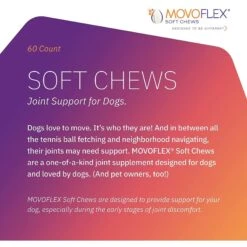 Virbac MOVOFLEX Soft Chews Joint Supplement For Small Breed Dogs 12 Virbac MOVOFLEX Soft Chews Joint Supplement For Small Breed Dogs -Pet Wellness 128557 PT5. AC SS1800 V1651936591