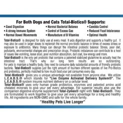 NWC Naturals Total-Digestion Digestive Enzymes & Probiotics Dog & Cat Powder Supplement Twin Pack 10 NWC Naturals Total-Digestion Digestive Enzymes & Probiotics Dog & Cat Powder Supplement Twin Pack -Pet Wellness 129260 PT4. AC SS1800 V1497542285