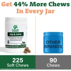 Doggie Dailies Advanced Hip & Joint Chicken Flavored Soft Chew Joint Supplement For Dogs -Pet Wellness 129722 PT3. AC SS1800 V1657655411