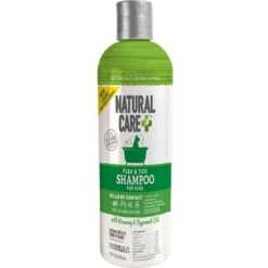 Natural Care Flea & Tick Dog Shampoo, 12-oz Bottle