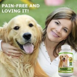 Amazing Nutritionals Probiotic Joint & Hip Support Daily Dog Supplement -Pet Wellness 130140 PT5. AC SS1800 V1499091445