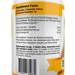 Amazing Nutritionals Omega 3 Chews Pure Fish Oil Daily Dog Supplement 10 Amazing Nutritionals Omega 3 Chews Pure Fish Oil Daily Dog Supplement -Pet Wellness 130142 PT2. AC SS1800 V1499091385
